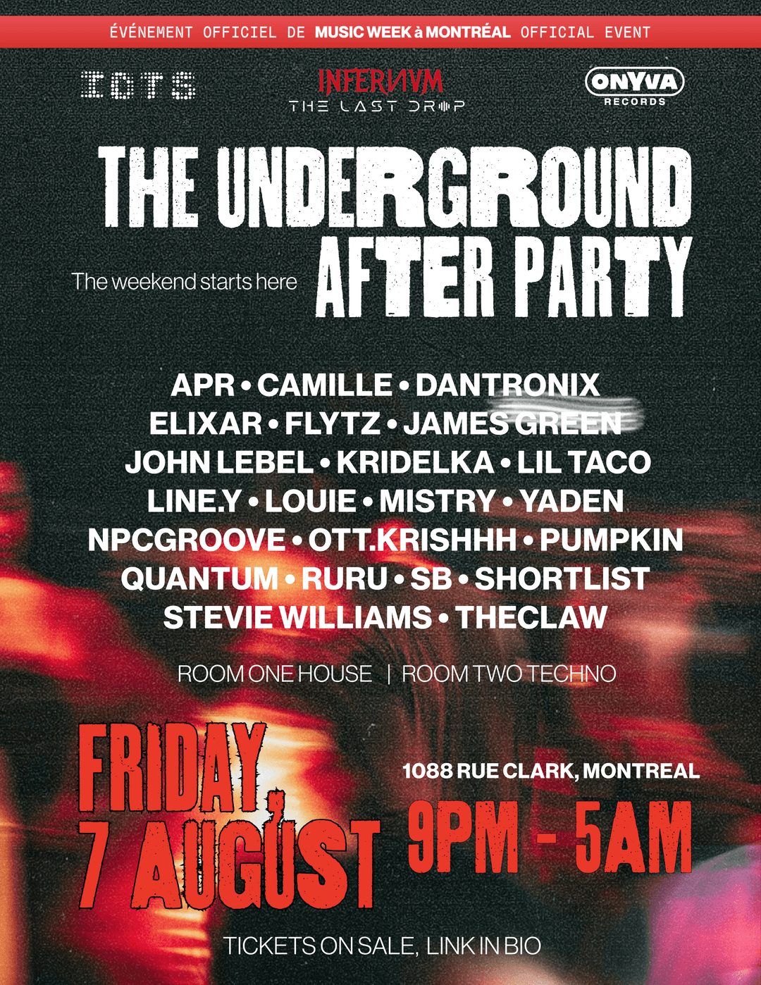 The Underground After Party [Fri Aug 7]