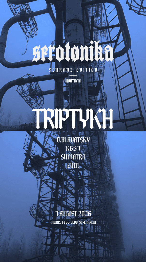 SEROTØNIKA SCHRANZ EDITION - TRIPTYKH